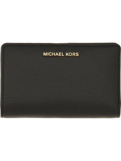 Michael Kors Portafoglio In Pelle In Black