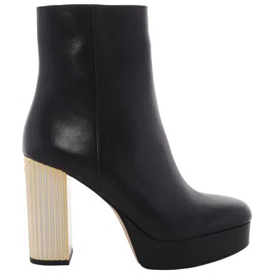 Michael Kors Porter Leather Platform Booties