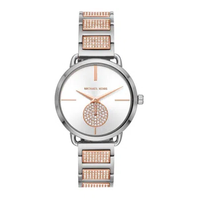 Michael Kors Portia Mk4352 Women's Silver-tone Quartz 36mm Watch