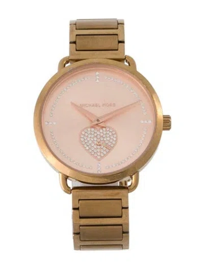 Pre-owned Michael Kors Portia Watch, 36mm In Multi