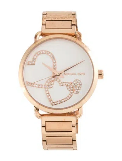 Pre-owned Michael Kors Portia Watch, 36mm In Multicolor