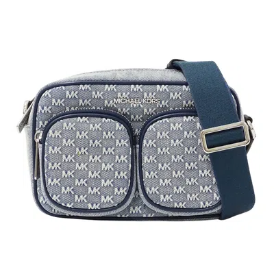 Pre-owned Michael Kors Pouch Shoulder Bag () In Blue