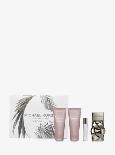 Michael Kors Pour Femme Absolu 4-piece Gift Set In Transparent