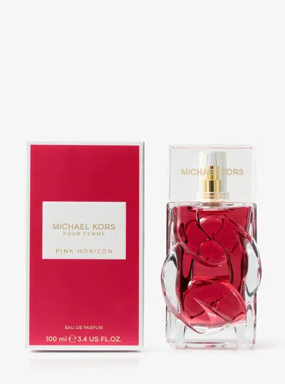 Michael Kors Pour Femme Pink Horizon Eau De Parfum, 3.4 oz In Transparent