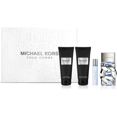 Michael Kors Pour Homme 4-piece Fragrance Gift Set $210 Value In No Color