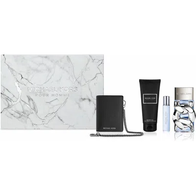 MICHAEL KORS MICHAEL KORS POUR HOMME 4-PIECE GIFT SET $220 VALUE
