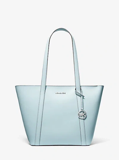 Michael Kors Pratt Large Tote Bag In Blue