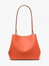 Michael Kors Pratt Medium Shoulder Bag In Red