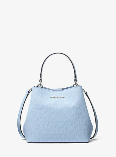 Michael Kors Pratt Small Signature Logo Convertible Shoulder Bag