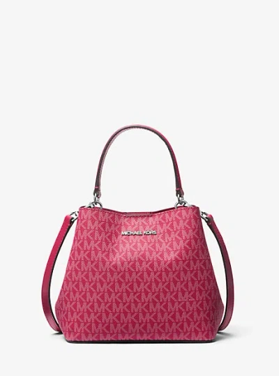 Michael Kors Pratt Small Signature Logo Convertible Shoulder Bag