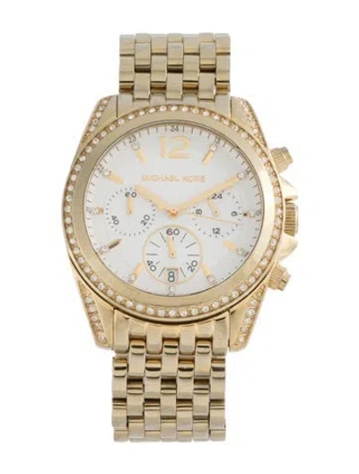 Pre-owned Michael Kors Pressley Watch, 39mm In Multicolor
