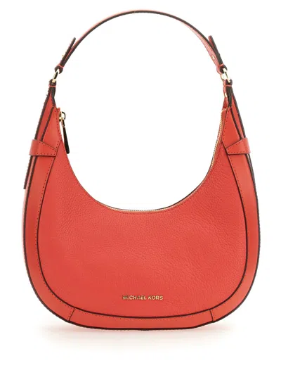 Michael Kors Small Hobo Bag Preston In Red