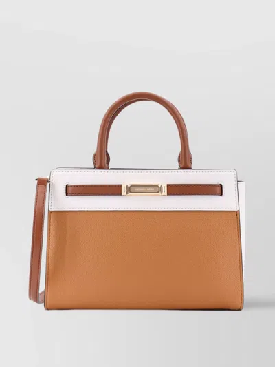 Michael Kors Primrose Leather Handbag Frontal Logo