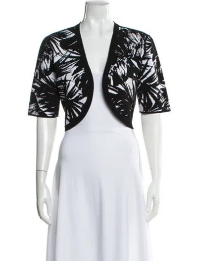 Pre-owned Michael Kors Printed Bolero In Multi