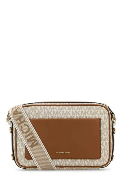 Michael Kors Printed Canvas Crossbody Bag