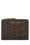 Michael Kors Canvas Empire Wallet Foldable Design
