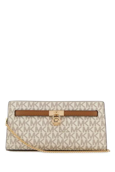 Michael Kors Printed Canvas Hamilton Crossbody Bag In Multi