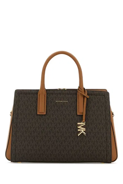 Michael Kors Printed Canvas Medium Laila Handbag