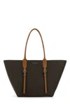 Michael Kors Printed Canvas Moore Shopping Bag