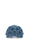 Michael Kors Printed Denim Baseball Cap