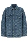 Michael Kors Printed Denim Jacket