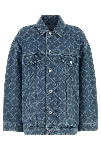 Michael Kors Printed Denim Jacket