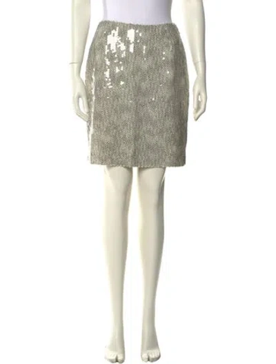 Pre-owned Michael Kors Printed Mini Skirt In Multi