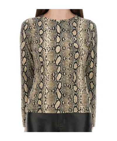 MICHAEL KORS MICHAEL KORS PRINTED ROUND NECK T-SHIRT