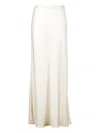 Michael Kors Pull-on Maxi Skirt In White