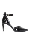 Michael Kors Mirabel Flex Pump Pumps In Black Patent Leather In Black