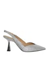 Michael Kors Exposed High Heels In Silver