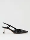 Michael Kors Alora Studded Pointed Toe Pumps In Black
