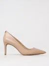 Michael Kors Alina Flex Pump Pumps In Powder Leather In Puder