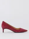 Michael Kors Alina Flex Kitten Mulberry Pump In Red