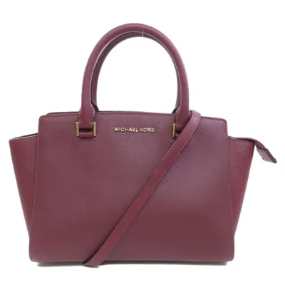 Pre-owned Michael Kors Pvc Handbag () In Blue