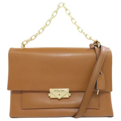 Pre-owned Michael Kors Pvc Handbag () In Brown