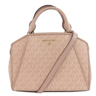 Pre-owned Michael Kors Pvc Handbag () In Pink