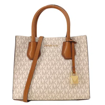 Pre-owned Michael Kors Pvc Handbag () In White