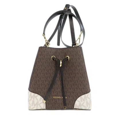 Pre-owned Michael Kors Pvc Handbag Shoulder Bag () In Multi