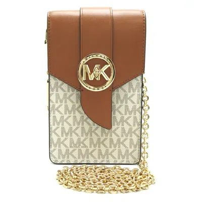 Pre-owned Michael Kors Pvc Leather Shoulder Bag () In Multi