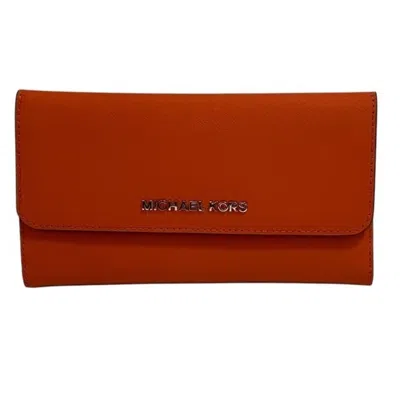 Pre-owned Michael Kors Pvc Long Wallet (bi-fold) ()