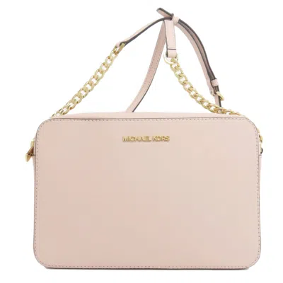 Pre-owned Michael Kors Pvc Shoulder Bag () In Beige