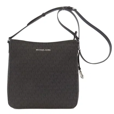 Pre-owned Michael Kors Pvc Shoulder Bag () In Black
