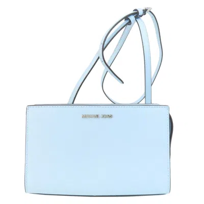Pre-owned Michael Kors Pvc Shoulder Bag () In Blue