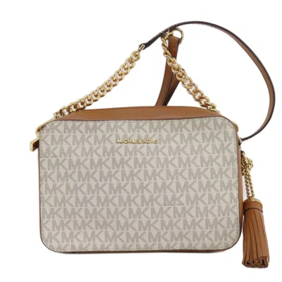 Pre-owned Michael Kors Pvc Shoulder Bag () In Brown