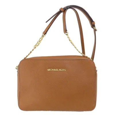 Pre-owned Michael Kors Pvc Shoulder Bag () In Brown