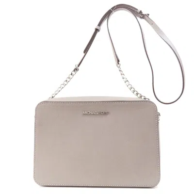 Pre-owned Michael Kors Pvc Shoulder Bag () In Grey