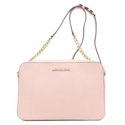 Pre-owned Michael Kors Pvc Shoulder Bag () In Pink