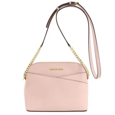 Pre-owned Michael Kors Pvc Shoulder Bag () In Pink
