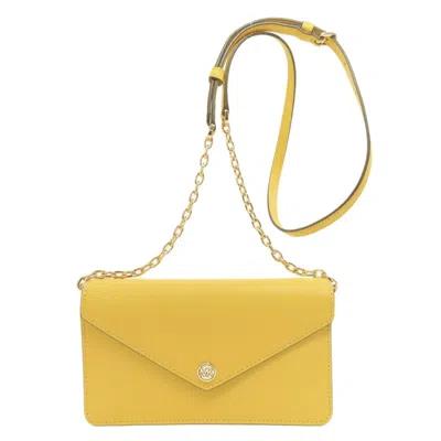 Pre-owned Michael Kors Pvc Shoulder Bag () In Yellow
